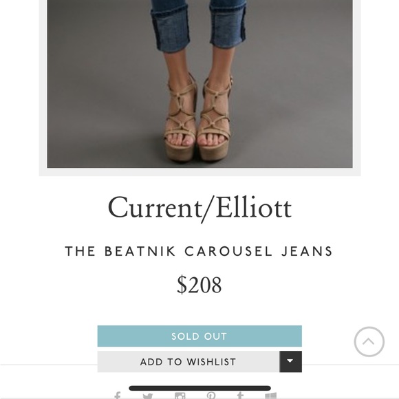 NWT Current/Elliott THE BEATNIK CAROUSEL JEANS
$208 MSRP. Columbus Wash Size 27 - Picture 3 of 15